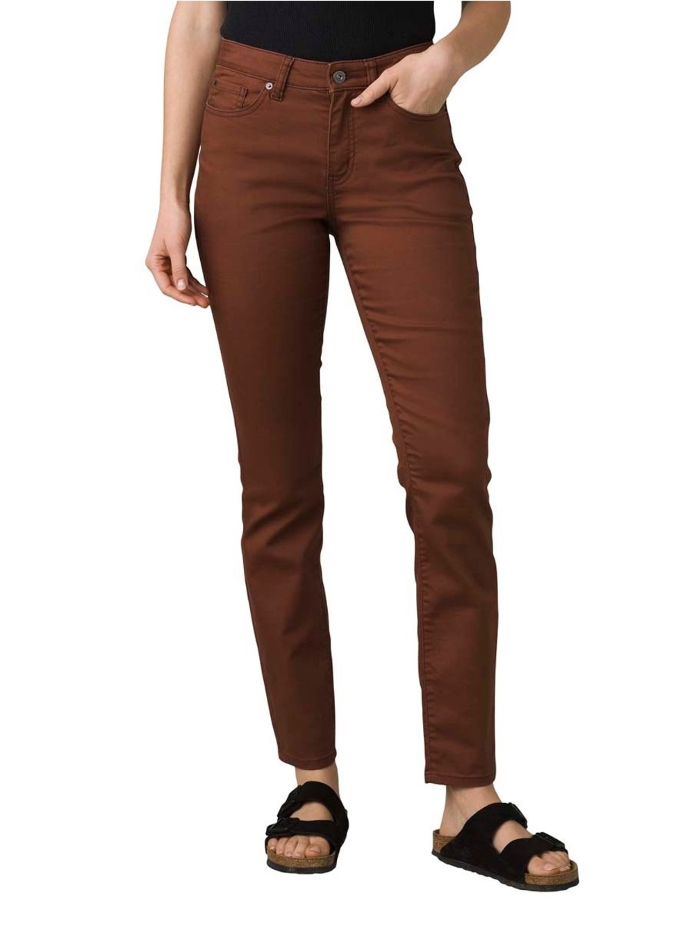 Prana Kayla High Rise Light Brown Pant